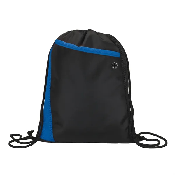 0.5" x 18.5" x 14.5" Meadow sport bag; includes media headphone... from ASI 67866 Logomark/Valumark / Valumark™