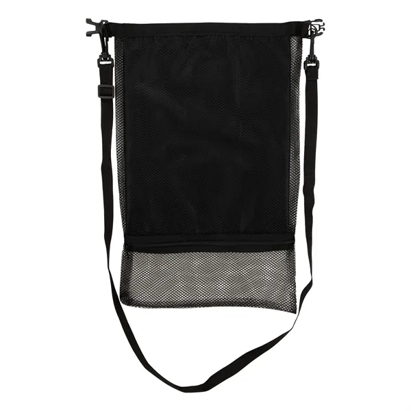 0.25" x 18" x 12" Crestone 3.8-liter waterproof bag with mesh... from ASI 67866 Logomark/Valumark