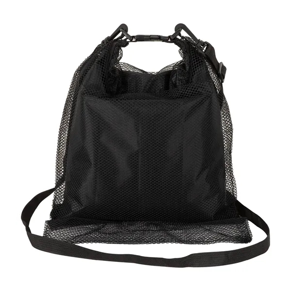 0.25" x 18" x 12" Crestone 3.8-liter waterproof bag with mesh... from ASI 67866 Logomark/Valumark