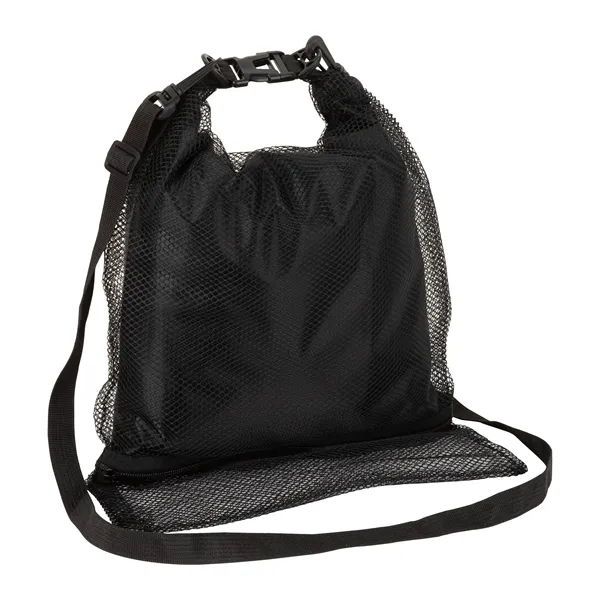 0.25" x 18" x 12" Crestone 3.8-liter waterproof bag with mesh... from ASI 67866 Logomark/Valumark