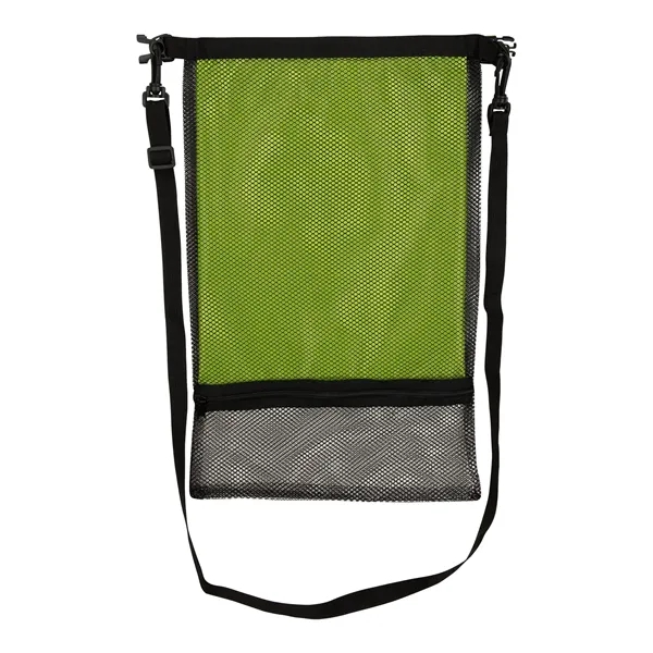 0.25" x 18" x 12" Crestone 3.8-liter waterproof bag with mesh... from ASI 67866 Logomark/Valumark