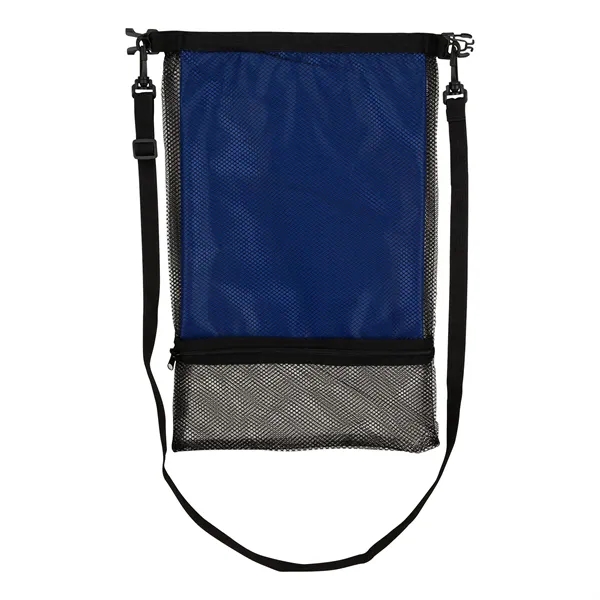 0.25" x 18" x 12" Crestone 3.8-liter waterproof bag with mesh... from ASI 67866 Logomark/Valumark