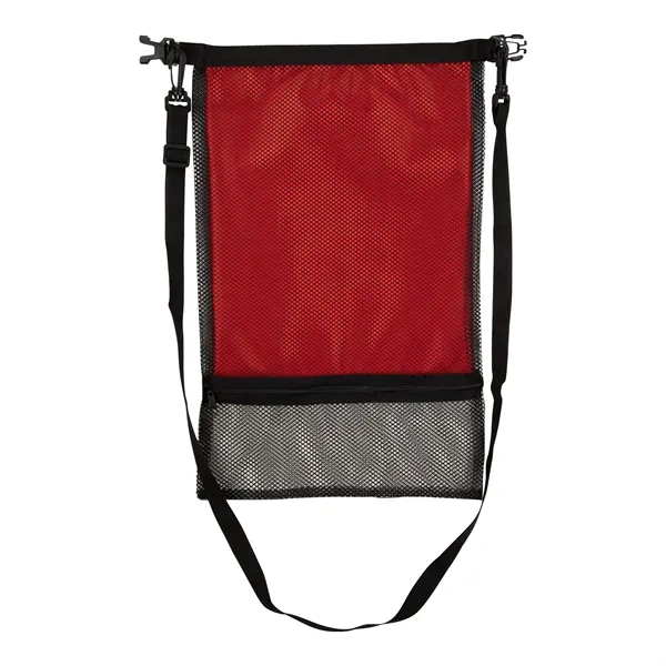 0.25" x 18" x 12" Crestone 3.8-liter waterproof bag with mesh... from ASI 67866 Logomark/Valumark