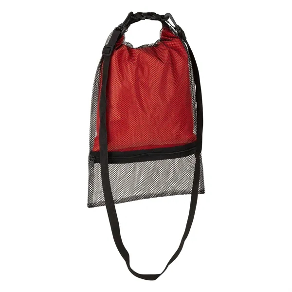 0.25" x 18" x 12" Crestone 3.8-liter waterproof bag with mesh... from ASI 67866 Logomark/Valumark