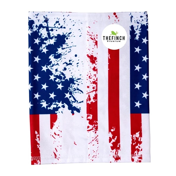 Cub Multi-Function USA Flag Gaiter/Wrap... from ASI 67866 Logomark/Valumark