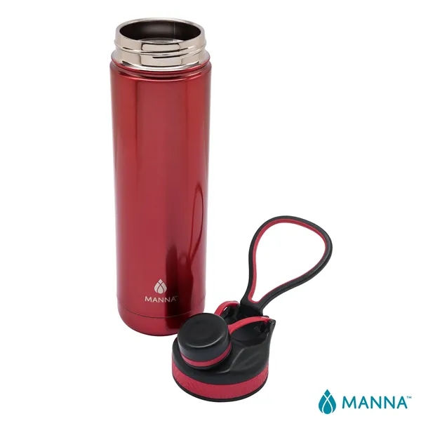 3.62  x 11.25" x 3" Manna™ 26-ounce double wall stainless... from ASI 67866 Logomark/Valumark