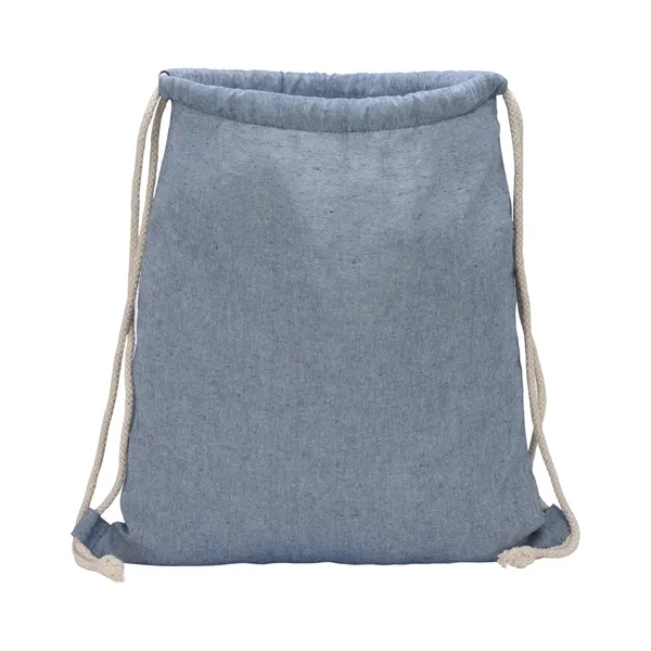 Huron Recycled Cotton Drawstring Tote... from ASI 67866 Logomark/Valumark