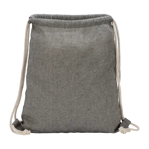 Huron Recycled Cotton Drawstring Tote... from ASI 67866 Logomark/Valumark