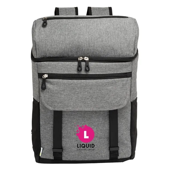 Logan RPET 18-Can Backpack Cooler... from ASI 67866 Logomark/Valumark