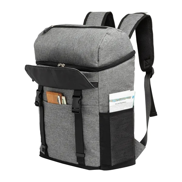 Logan RPET 18-Can Backpack Cooler... from ASI 67866 Logomark/Valumark
