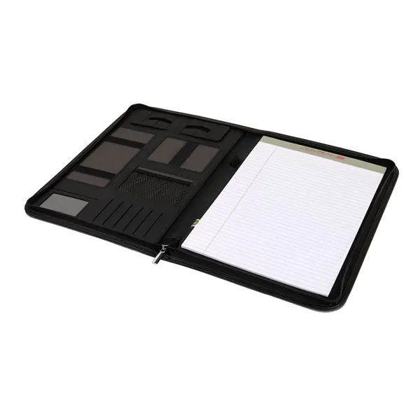 Sterling RPET Zippered Letter Size Padfolio... from ASI 67866 Logomark/Valumark