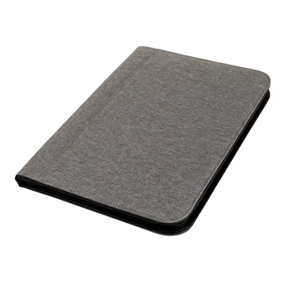 Sterling RPET Zippered Letter Size Padfolio... from ASI 67866 Logomark/Valumark