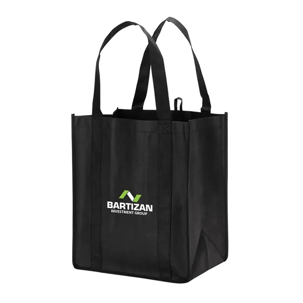 8" x 14" x 12" Garland non-woven polypropylene tote bag with... from ASI 67866 Logomark/Valumark / Valumark™