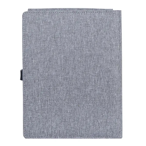 Binghamton RPET Padfolio w/ Wireless Phone Charger... from ASI 67866 Logomark/Valumark