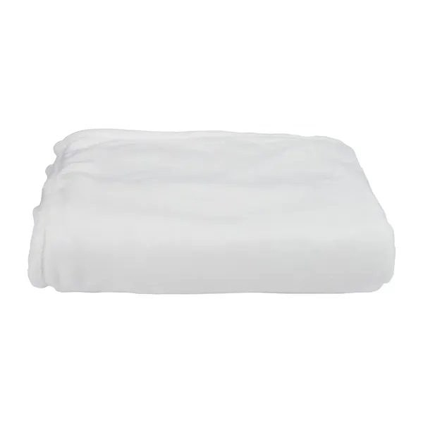 Montreal 60" x 72" Mink Touch Luxury Blanket... from ASI 67866 Logomark/Valumark