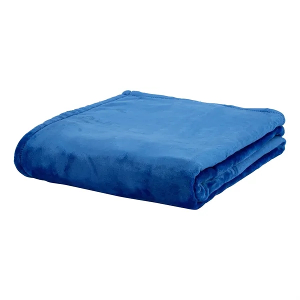 Montreal 60" x 72" Mink Touch Luxury Blanket... from ASI 67866 Logomark/Valumark