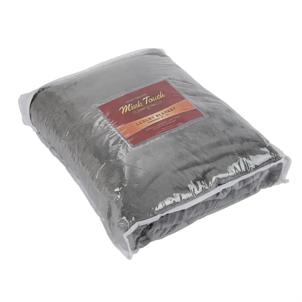 Montreal 60" x 72" Mink Touch Luxury Blanket... from ASI 67866 Logomark/Valumark