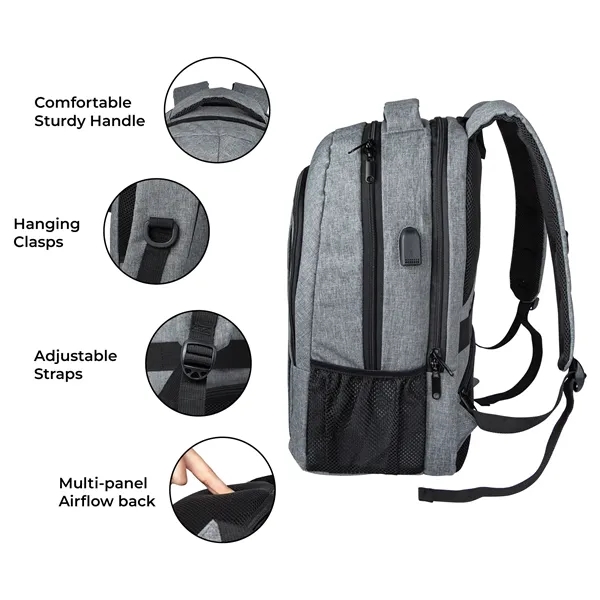 Metro Travel Laptop Backpack... from ASI 67866 Logomark/Valumark