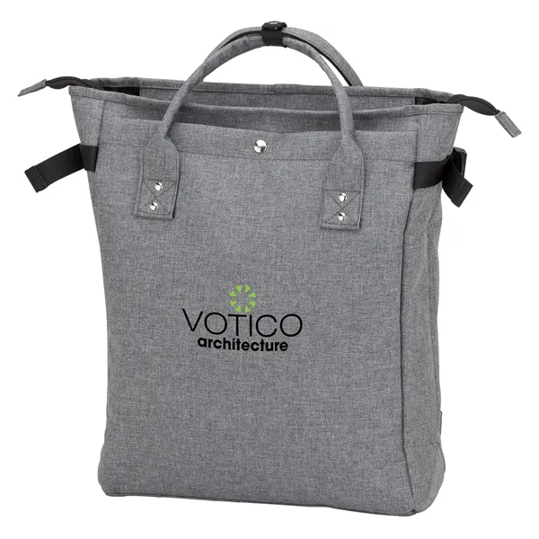 4" x 16.25" x 12.38" backpack tote; includes 15.5" laptop pocket,... from ASI 67866 Logomark/Valumark