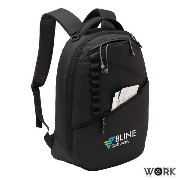 WORK™ Birmingham RPET Backpack... from ASI 67866 Logomark/Valumark