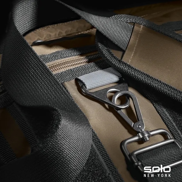 3.38" x 13.56" x 17.31" briefcase-backpack hybrid; includes tablet pocket and... from ASI 67866 Logomark/Valumark