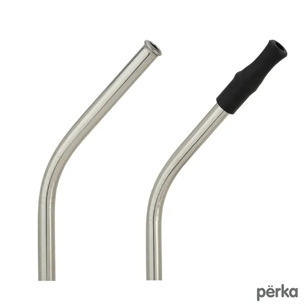 Perka® Castellana 8-Piece Steel Straw & Utensil Set... from ASI 67866 Logomark/Valumark