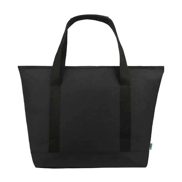 Shoreline RPET 24-Can Cooler Tote Bag... from ASI 67866 Logomark/Valumark