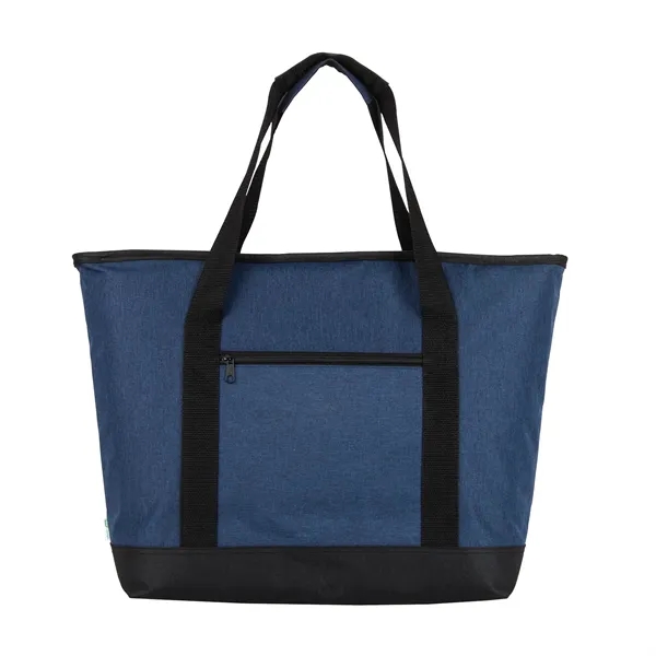 Shoreline RPET 24-Can Cooler Tote Bag... from ASI 67866 Logomark/Valumark