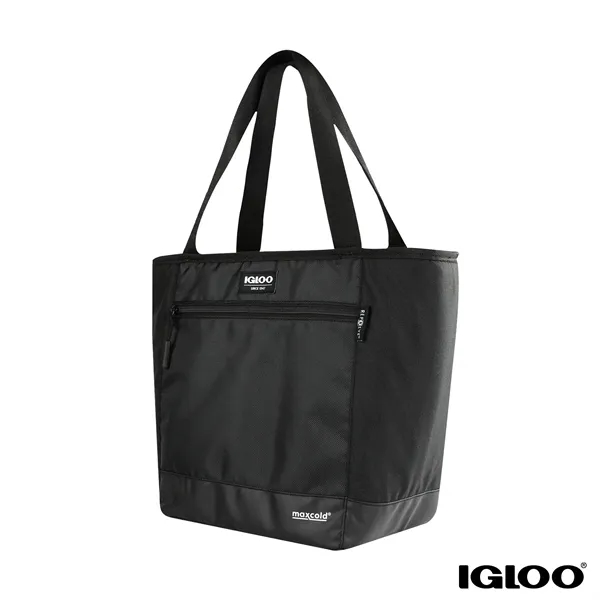 Igloo® MaxCold® Evergreen 16-Can RPET Cooler Tote... from ASI 67866 Logomark/Valumark