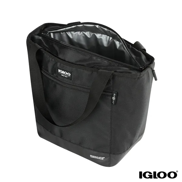 Igloo® MaxCold® Evergreen 16-Can RPET Cooler Tote... from ASI 67866 Logomark/Valumark