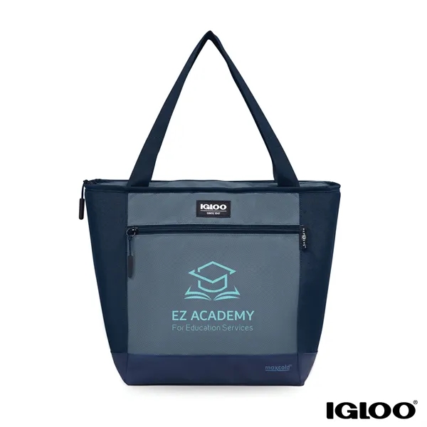 Igloo® MaxCold® Evergreen 16-Can RPET Cooler Tote... from ASI 67866 Logomark/Valumark