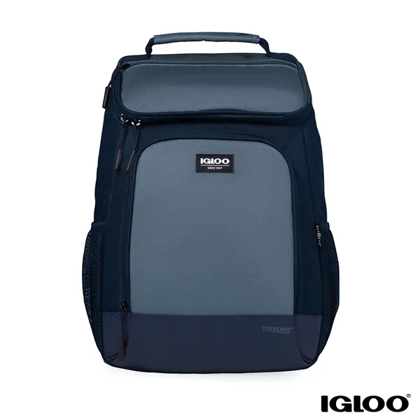 Igloo® MaxCold® Evergreen 24-Can RPET Backpack... from ASI 67866 Logomark/Valumark