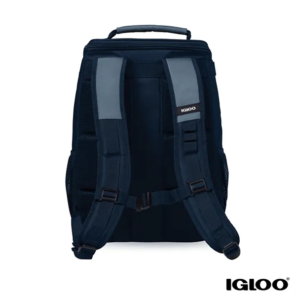 Igloo® MaxCold® Evergreen 24-Can RPET Backpack... from ASI 67866 Logomark/Valumark