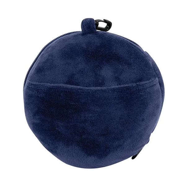 Journey Neck Pillow With Built-In Sleep Mask... from ASI 67866 Logomark/Valumark