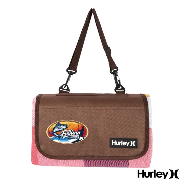Hurley® Water Resistant Outdoor Packable Mat... from ASI 67866 Logomark/Valumark
