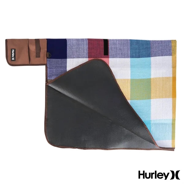Hurley® Water Resistant Outdoor Packable Mat... from ASI 67866 Logomark/Valumark