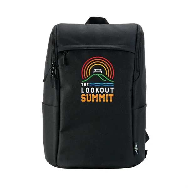 Coral Repreve® RPET 20-Can Backpack Cooler... from ASI 67866 Logomark/Valumark