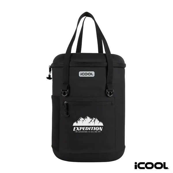iCOOL® Granby 24-Can Cooler Backpack... from ASI 67866 Logomark/Valumark