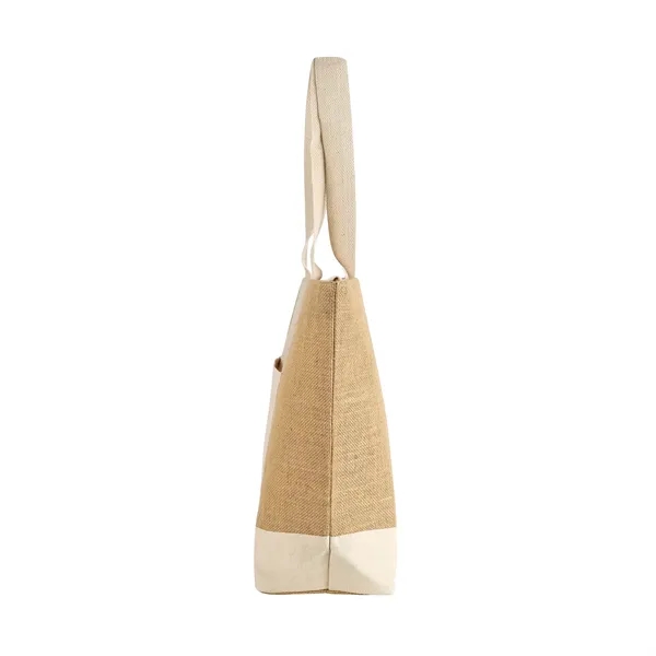 Emma Jute and Cotton Shopper Tote... from ASI 67866 Logomark/Valumark