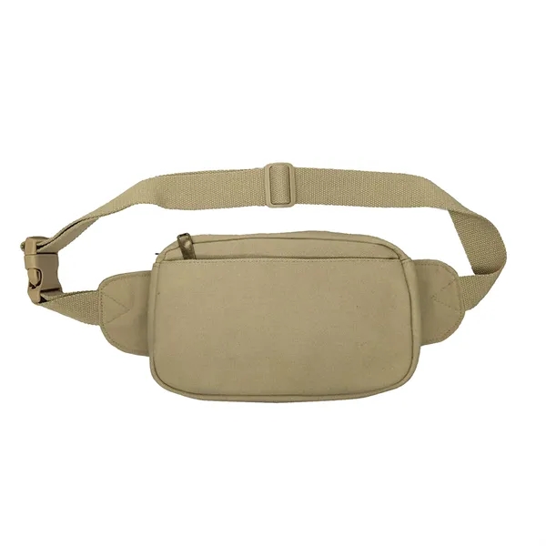 This durable 16 oz poly-cotton canvas waist pack features three zippered... from ASI 41511 Brainchild USA Inc / BrainChild Gift Club