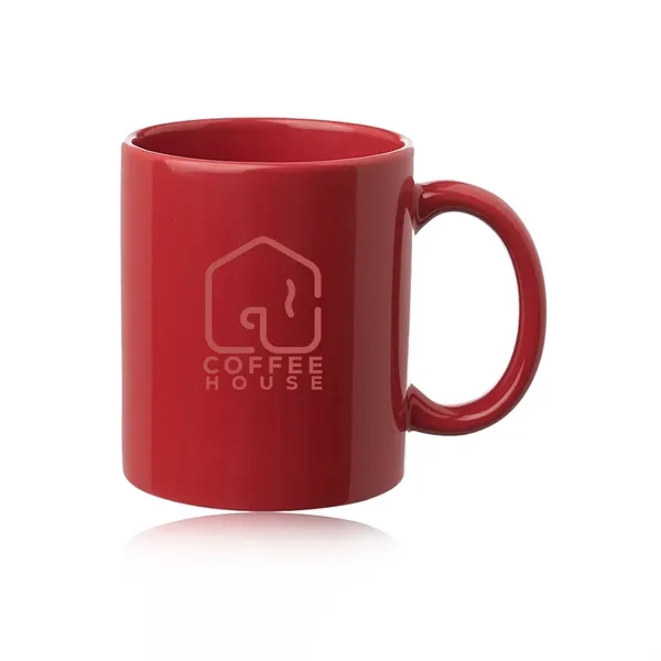 Basic coffee mug with C-handle, 11 oz.... from ASI 39552 BEL Promo