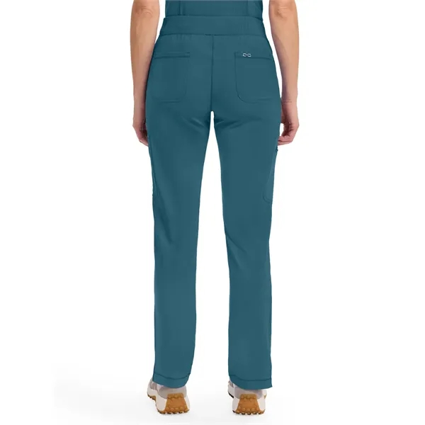 Cherokee Infinity Women's Mid Rise Tapered Leg Pull-on Pant... from ASI 86018 Scrub Authority / Uniform Stores