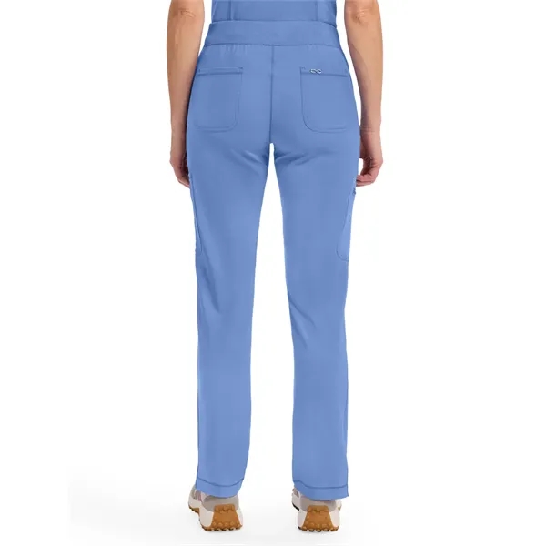 Cherokee Infinity Women's Mid Rise Tapered Leg Pull-on Pant... from ASI 86018 Scrub Authority / Uniform Stores