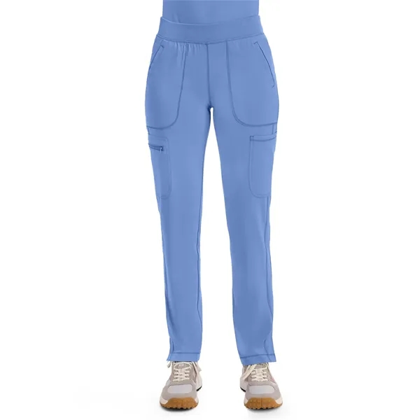 Cherokee Infinity Women's Mid Rise Tapered Leg Pull-on Pant... from ASI 86018 Scrub Authority / Uniform Stores
