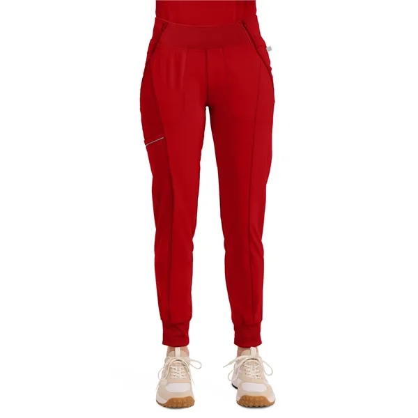 Cherokee Infinity Women's Mid Rise Tapered Leg Jogger Pant... from ASI 86018 Scrub Authority / Uniform Stores