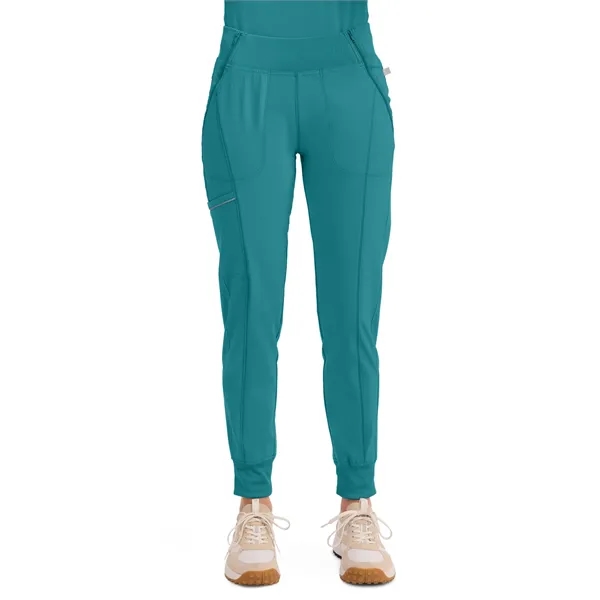 Cherokee Infinity Women's Mid Rise Tapered Leg Jogger Pant... from ASI 86018 Scrub Authority / Uniform Stores