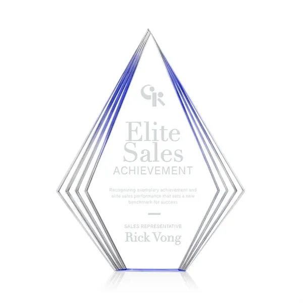 The Acrylic Brantley Award is a bold, freestanding piece featuring a... from ASI 84592 St Regis Group / St Regis