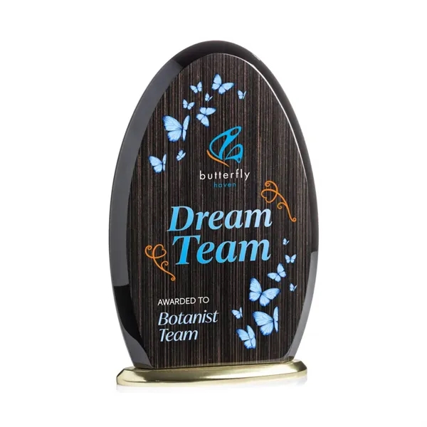 Evington Slatewood VividPrint™ Award - Gold... from ASI 84592 St Regis Group / St Regis