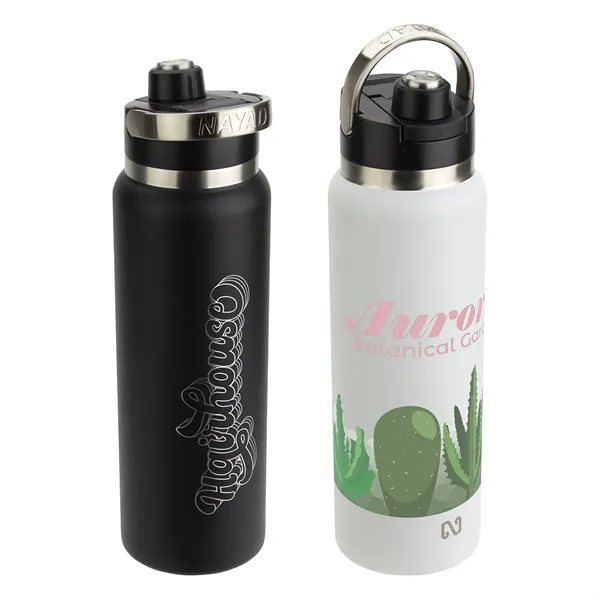 Stainless Bottle w/ Twist-Top Spout... from ASI 36730 Ariel Premium Supply Inc