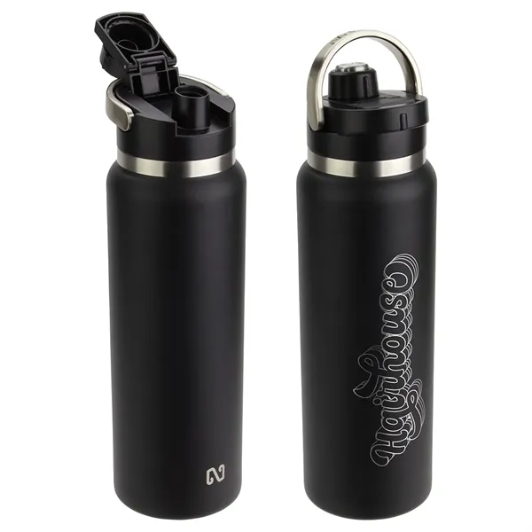 Stainless Bottle w/ Twist-Top Spout... from ASI 36730 Ariel Premium Supply Inc